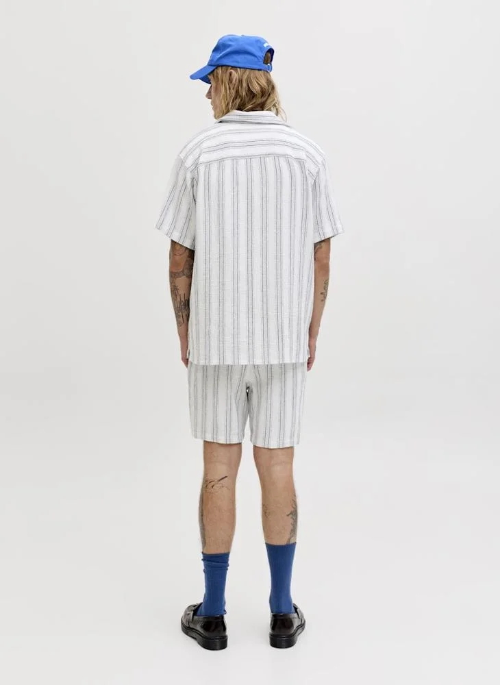 JACK & JONES Casual Stripe Jogger Shorts
